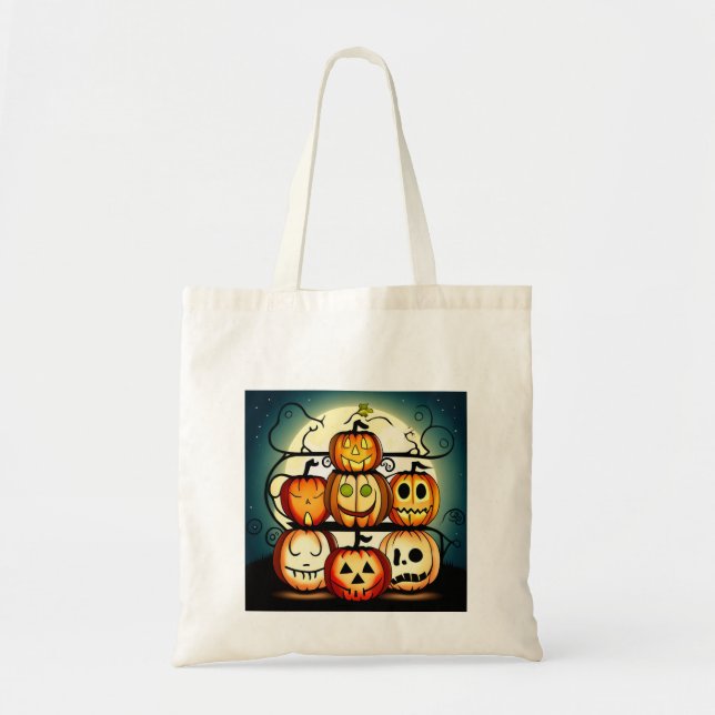 Bolsa Tote Jack O Lanterns (Frente)
