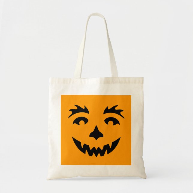 Bolsa Tote Jack O'Lantern (Frente)