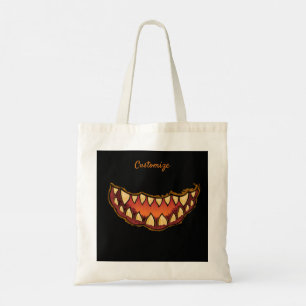 Bolsa Tote Jack o'lantern Grimace Gap Tooth Thunder_Cove