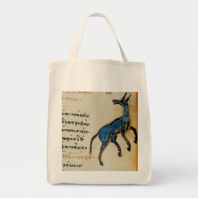Bolsa Tote Jackass azul (Frente)