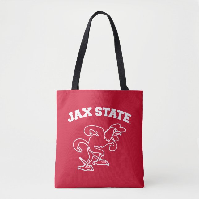 Bolsa Tote Jacksonville State University JAX State Gamecocks (Frente)