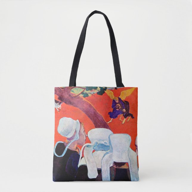 Bolsa Tote Jacob Luta com o Anjo, Gauguin (Frente)
