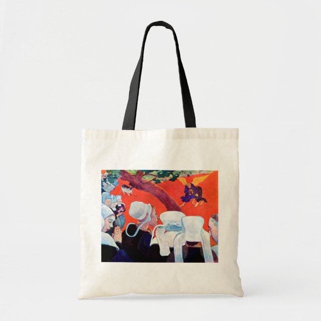 Bolsa Tote Jacob Luta com o Anjo, Gauguin (Frente)