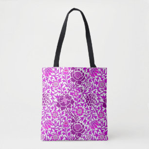 Bolsa Tote Jacobean Floral, Ametist Purple & Lilac