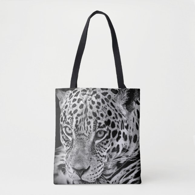 Bolsa Tote Jaguar exótico (Frente)