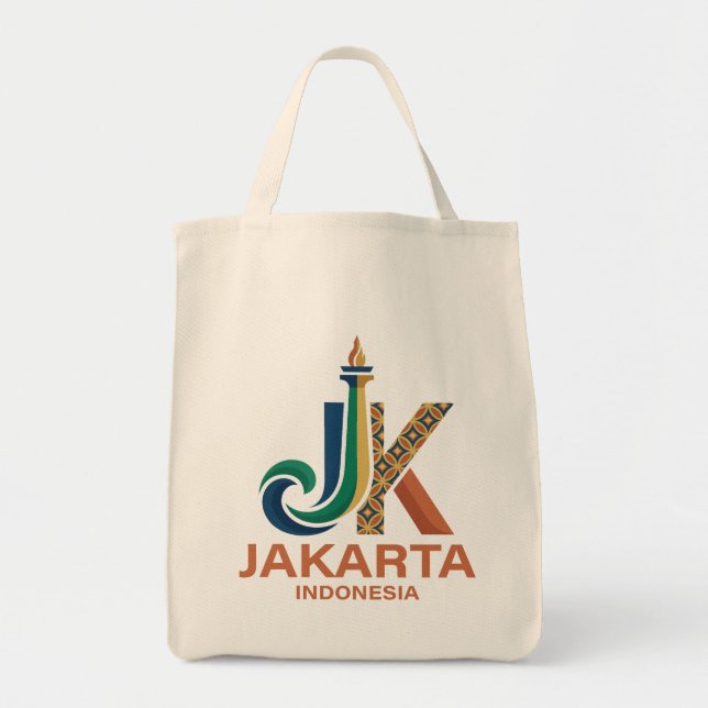 Bolsa Tote Jakarta Indonesia Southeast Asia (Frente)