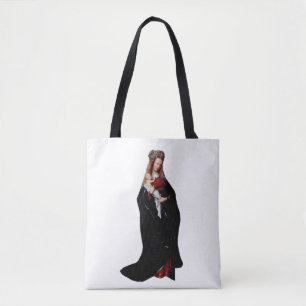 Bolsa Tote Jan van Eyck - A Virgem na Igreja Arte Fina