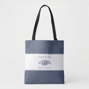Bolsa Tote Jane Eyre - Leitor Que Eu Casei Com Ele - Doves Ci