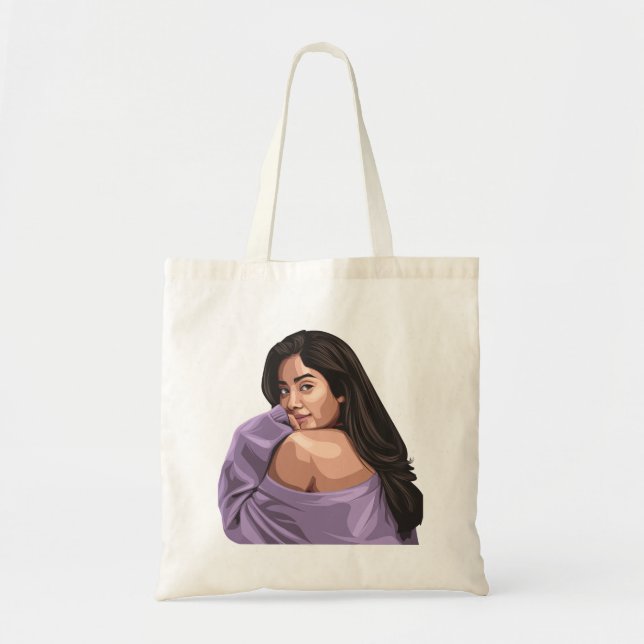 Bolsa Tote Janhvi Kapoor Tote Bag (Frente)