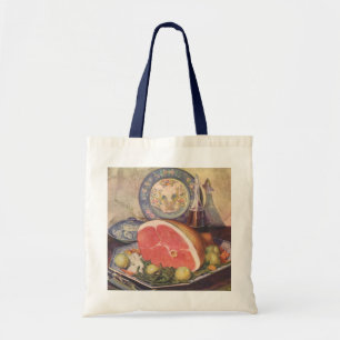 Bolsa Tote Jantar de presunto vintage com feijão verde e bata