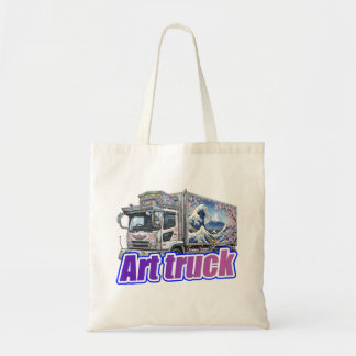 Bolsa Tote Japanese Sakura Wave Art Truck "DEKOTORA"