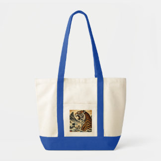 Bolsa Tote Japanese ukiyoe tiger dragon Japan