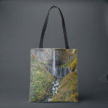 Bolsa Tote Japanese Waterfall Photography Nikko Japan Nature<br><div class="desc">Enjoy a special piece of Japan with this enchanting full wrap tote bag featuring authentic photography of Kegon Falls, Nikko Japan. The image captures the striking basalt walls as the water spills over the edge into the valley below. Ideal for waterfall aficionados and those who want to carry a unique...</div>