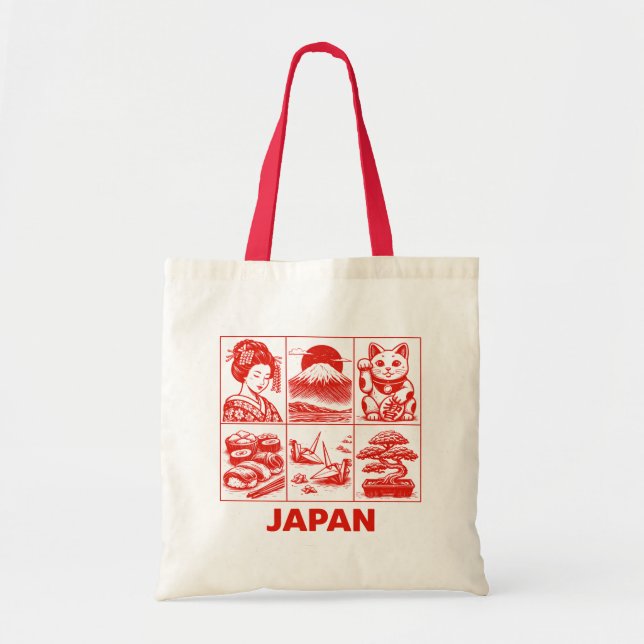 Bolsa Tote Japão  (Frente)