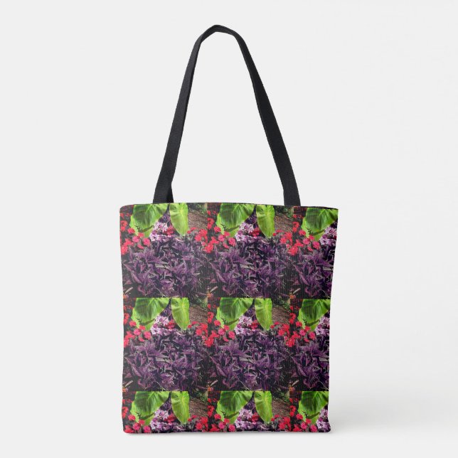 Bolsa Tote Jardim das Flores (Verso)