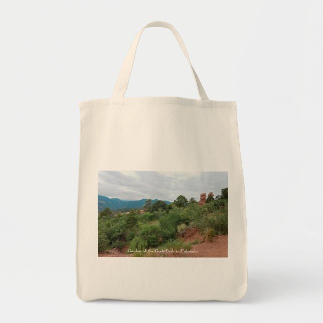 Bolsa Tote Jardim das Montanhas e Colinas de Deuses (Frente)
