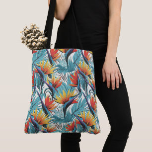 Bolsa Tote Jardim de Ave do Paraíso
