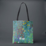 Bolsa Tote Jardim de fazenda com girassóis, Gustav Klimt<br><div class="desc">Gustav Klimt (14 de julho de 1862 - 6 de fevereiro de 1918) foi um pintor simbólico austríaco e um dos membros mais proeminentes do movimento Secessão de Viena. Klimt é notado por suas pinturas, murais, esboços, e outros objetos de arte. Além de suas obras figurativas, que incluem alegorias e...</div>