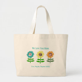 Bolsa Tote Jardim de Fotografias do dia de as mães