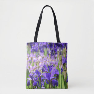 Bolsa Tote Jardim de Íris Roxo Âmbar
