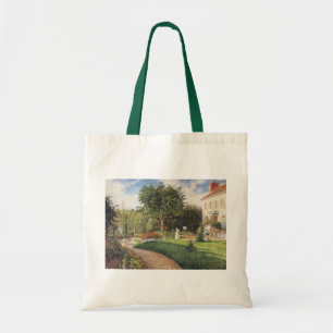 Bolsa Tote Jardim de Les Mathurins em Pontoise por Pissarro