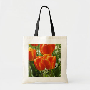 Bolsa Tote Jardim de Tulipas da Primavera
