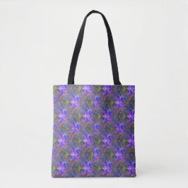 Bolsa Tote Jardim de Violetas......