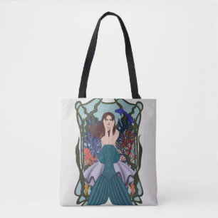 Bolsa Tote Jardim do polvo