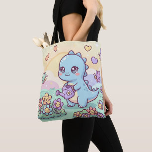 Bolsa Tote Jardim Feliz do Dino