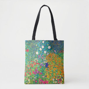 Bolsa Tote Jardim Flor, Gustav Klimt
