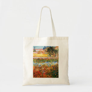 Bolsa Tote Jardim Flor Vincent van Gogh.