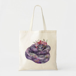 Bolsa Tote Jardim Floral da Porta da Serpente