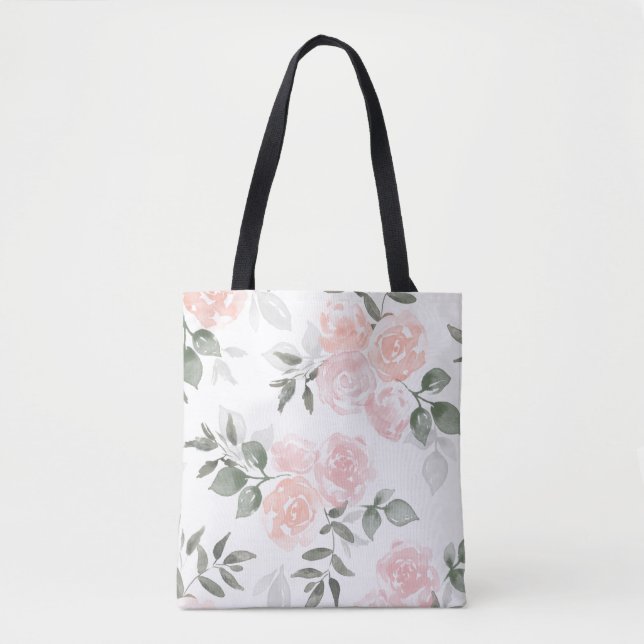 Bolsa Tote Jardim floresce (Frente)