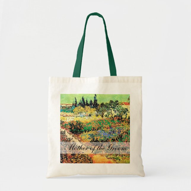 Bolsa Tote jardim fluindo com caminho, van Gogh (Frente)