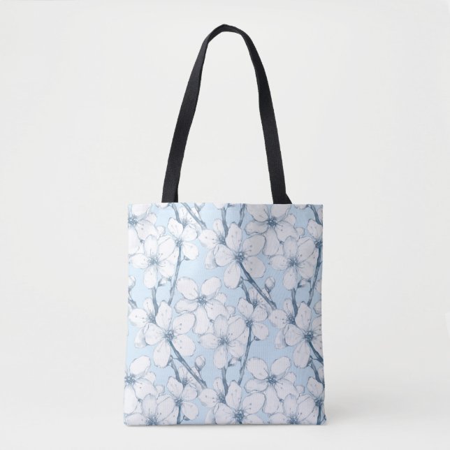 Bolsa Tote Jardim japonês (Frente)
