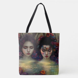 Bolsa Tote Jardim Místico: Sonhos Florais
