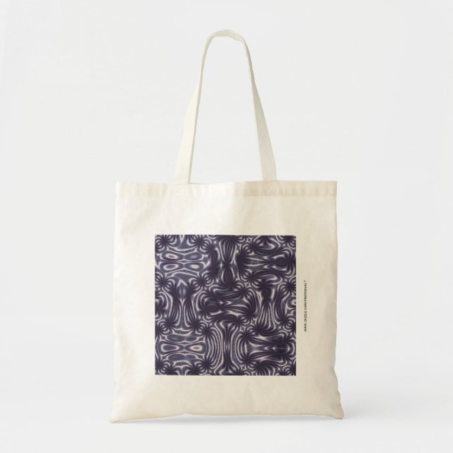 Bolsa Tote Jardim Roxo (Frente)
