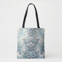 Jardim Vitoriano em Azul | Vintage Barroco Floral