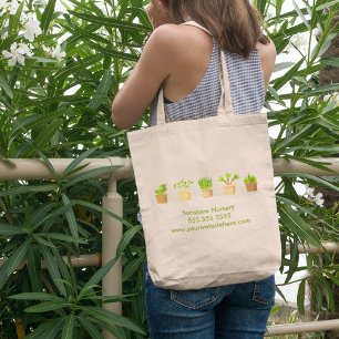 Bolsa Tote Jardinagem de Enfermeiro Verde Personalizado
