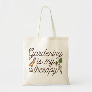 Bolsa Tote Jardinagem É Minha Terapia