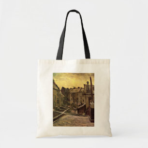 Bolsa Tote Jardins de casas antigas por Vincent van Gogh