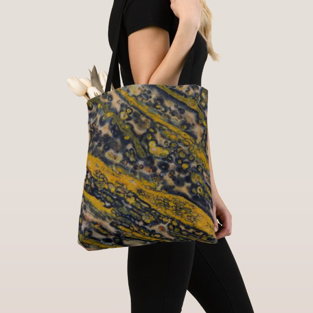 Bolsa Tote Jasper Oceano (Close Up)