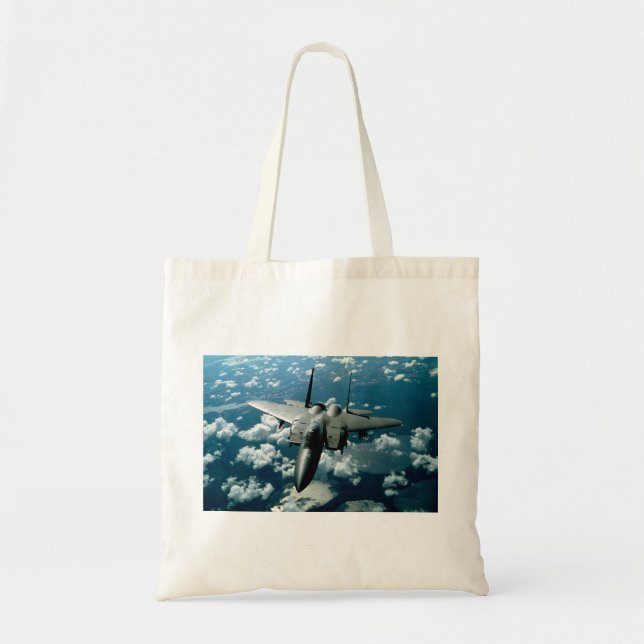 Bolsa Tote Jato de Combatente da Força Aérea (Frente)