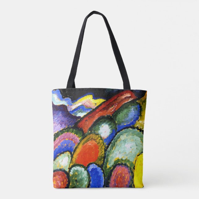 Bolsa Tote Jawlensky - Montanhas e Árvores (Verso)
