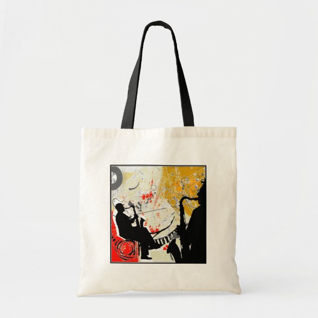 Bolsa Tote Jazz Dudes (Frente)