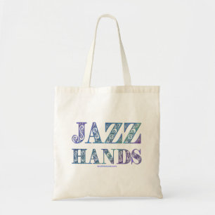Bolsa Tote Jazz Mãos de SlipperyJoe dança musicais da Broadwa
