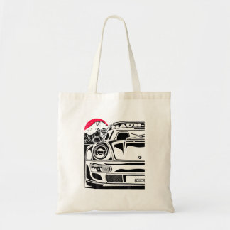 Bolsa Tote JDM Japonês Automotive Retro Race Men Vintage Tun