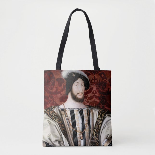 Bolsa Tote Jean Clouet - Francois I, Rei da França (Frente)