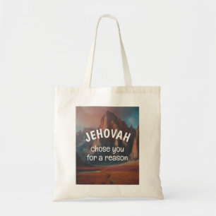 Bolsa Tote Jehovah te escolheu por uma razão JW