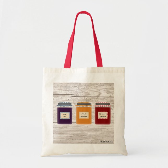 Bolsa Tote Jelly Jars Bag (Frente)